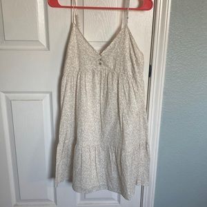 Wild Fable cream floral dress, size S